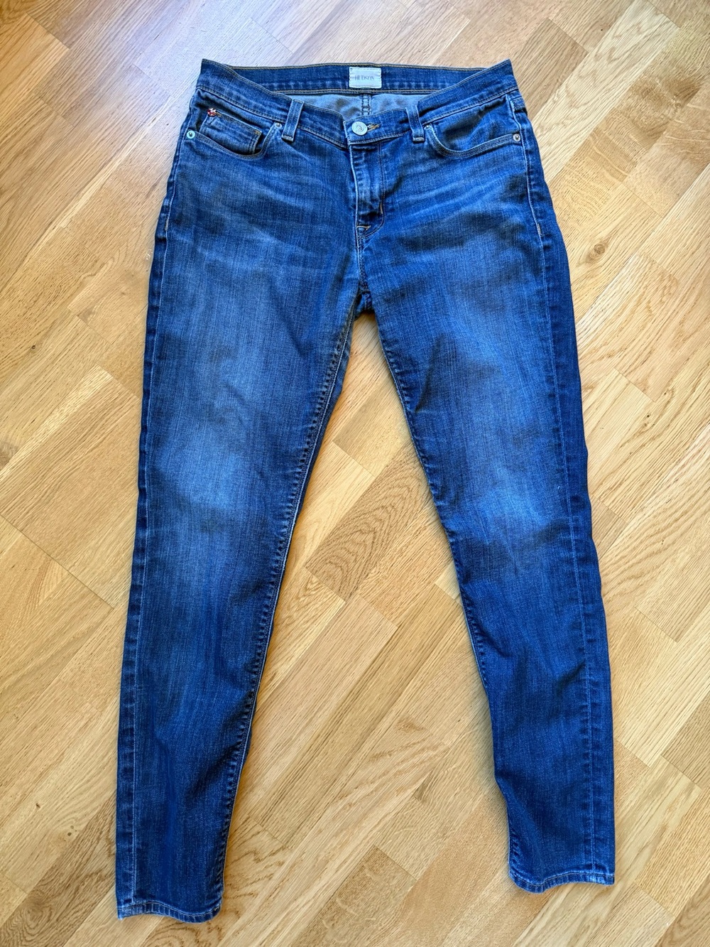 Hudson Jeans Women's Blue Skinny Stretch Denim